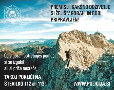 Policija - varno v gore